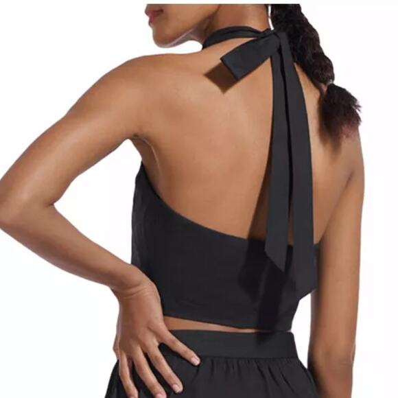 Staud Kai Crisscross Halter Top Blouse size 10 - Picture 2 of 7